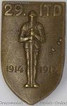Austria Hungary WWI Infantry Cap Badges