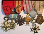 French WWII Medal Sets & Groups