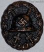 NAZI Germany Spanish Civil War & WWII Wound Badges