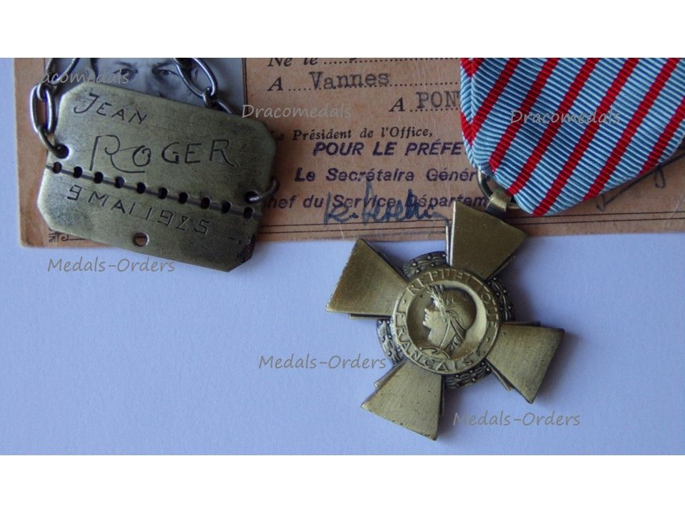 French Medal and Ribbon (JL) French Medal and Ribbon (JL)