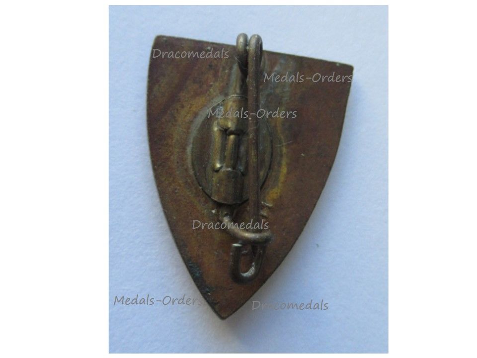 France WWII French Order Gallic Francisque badge Vichy Government