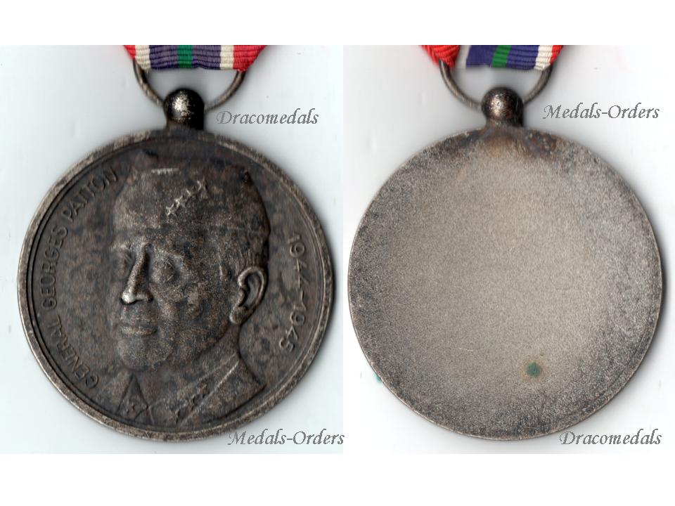 France Ww2 General George S Patton Commemorative War Military
