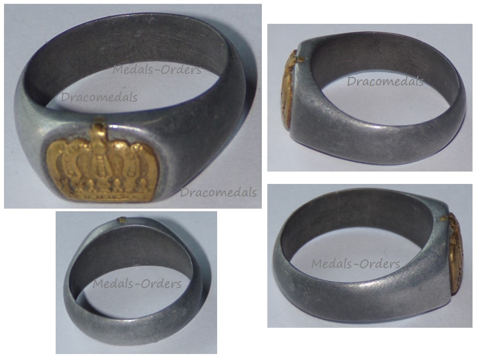 Ww1 german military rings hot sale